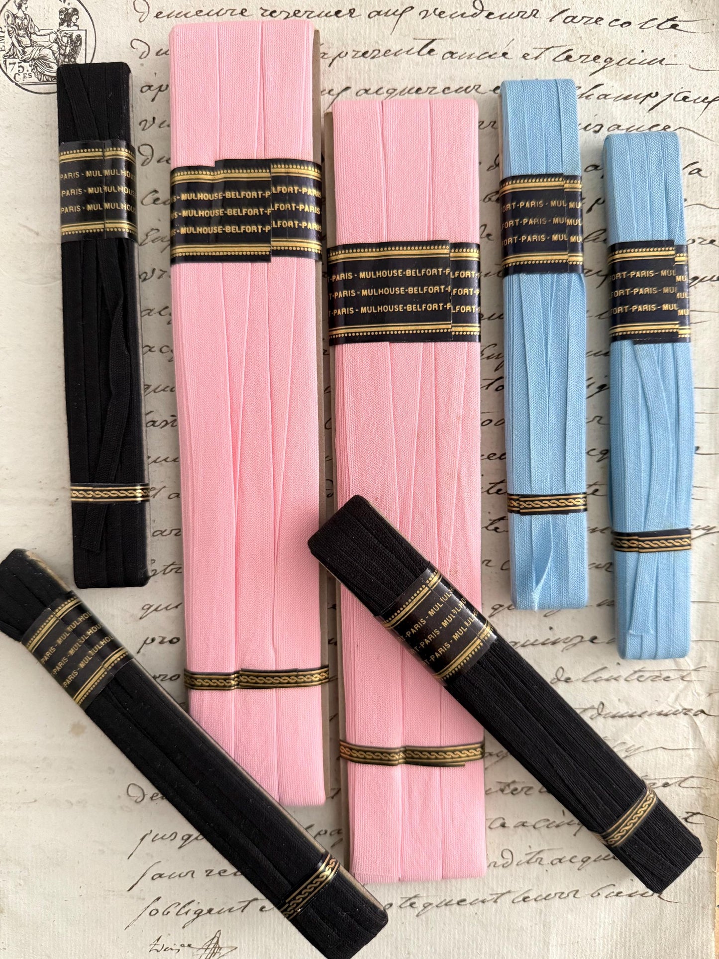 French Vintage DMC Lacet Superfin Ribbon