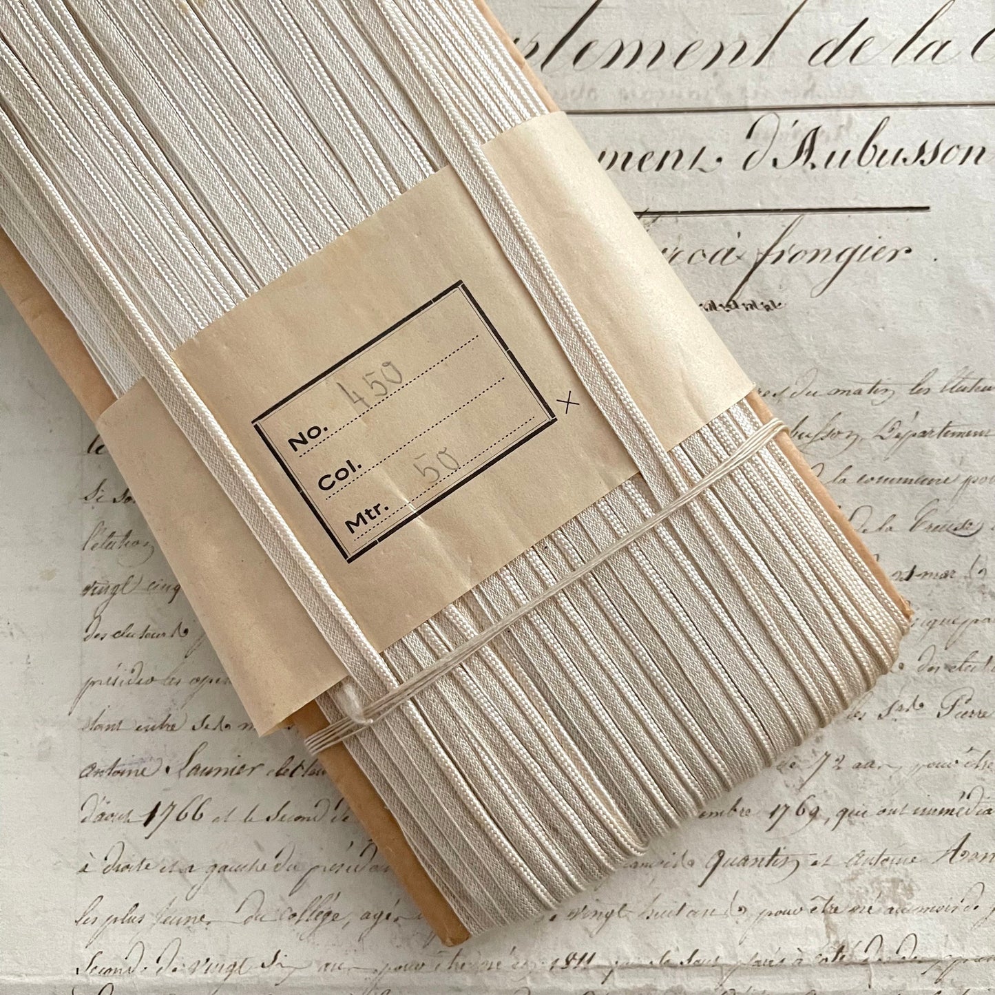 5 Meters French Antique Trim, Piping, Passementerie