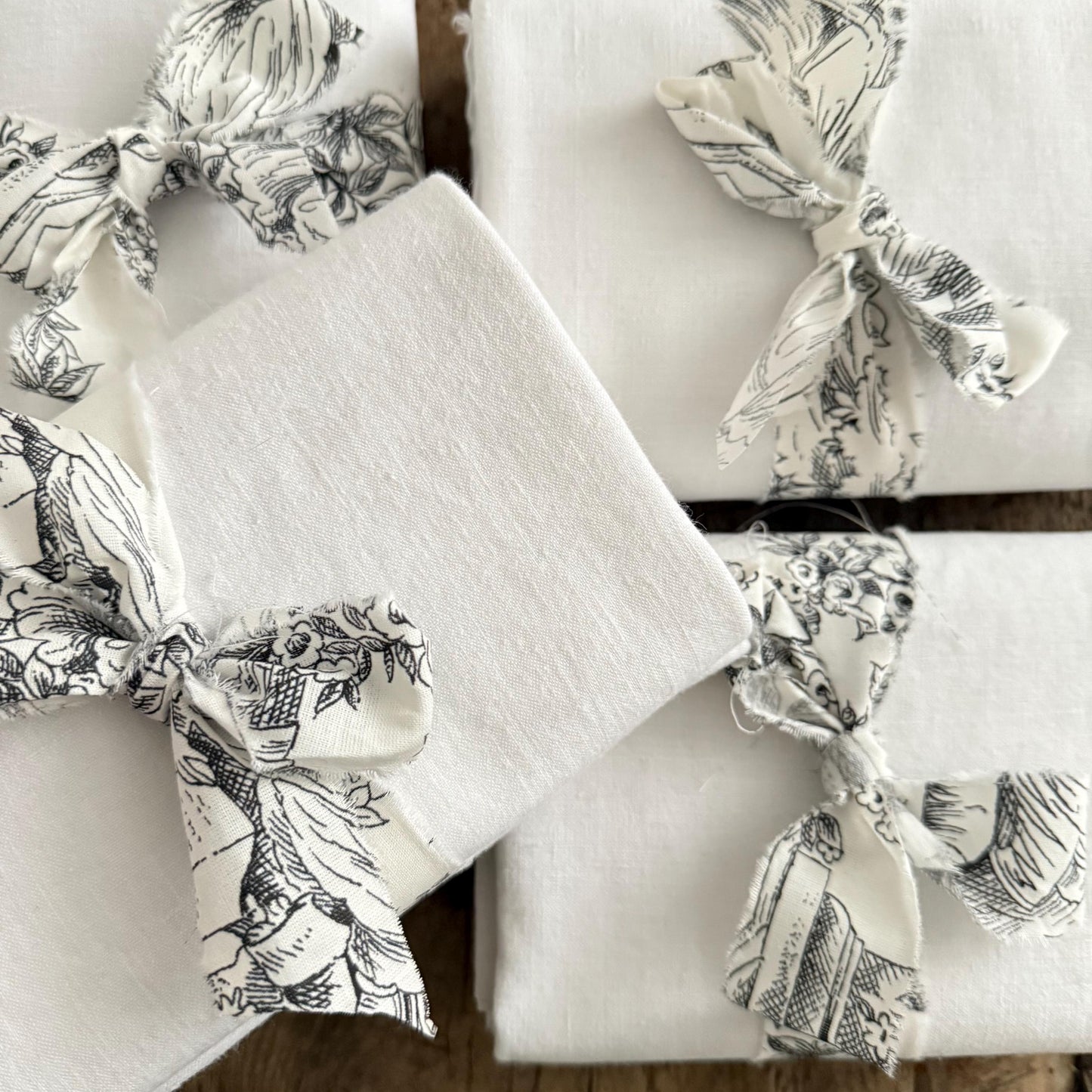 French Vintage Linen Panel, Crafting