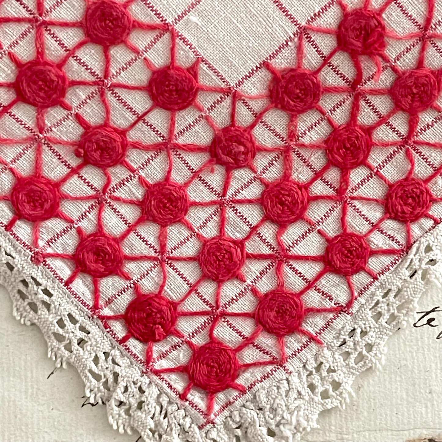 French Antique Sampler