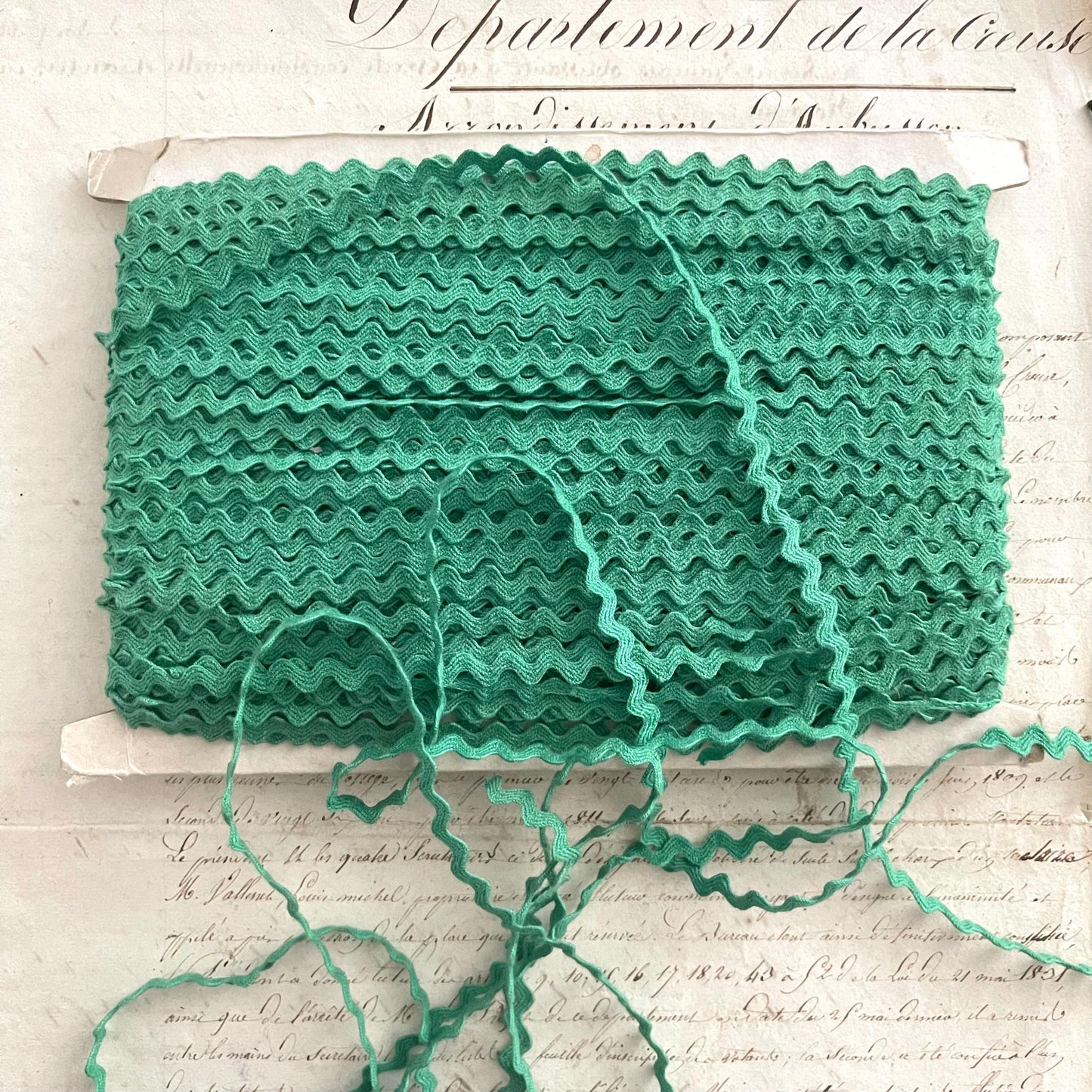 French Vintage New Old Stock Ric Rac