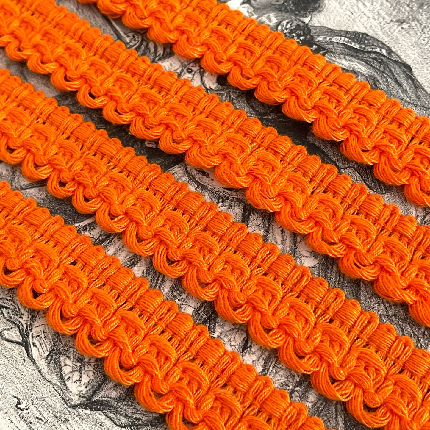 Cool 70's French Vintage Braid, Embellishment, Trim, Passementerie