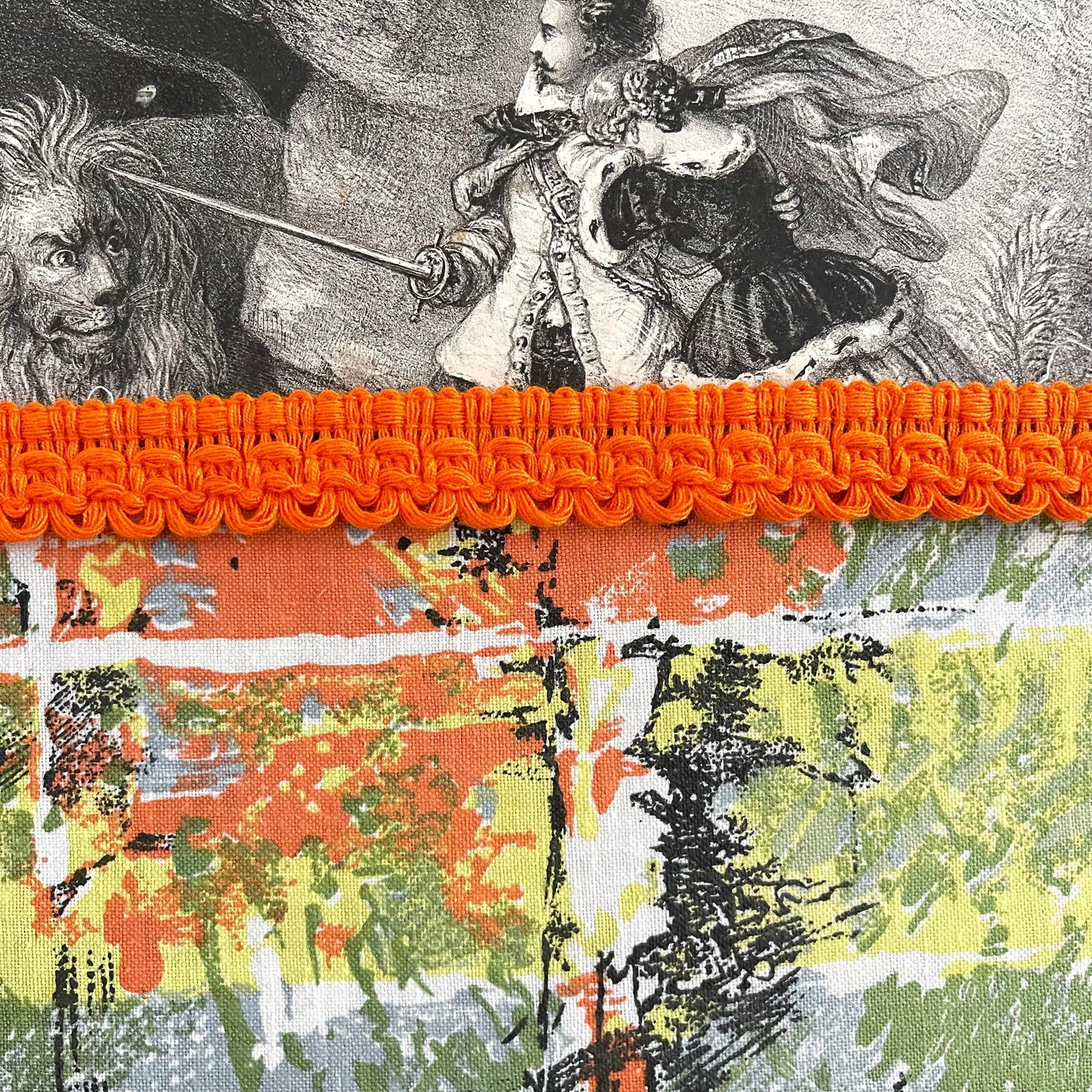 Cool 70's French Vintage Braid, Embellishment, Trim, Passementerie