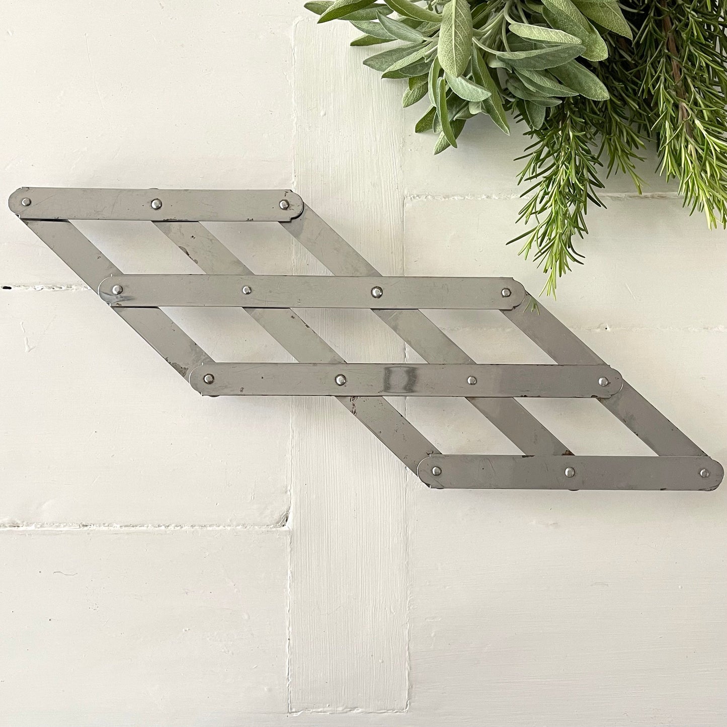 French Art 'Deco' Folding Trivet, Pot Stand