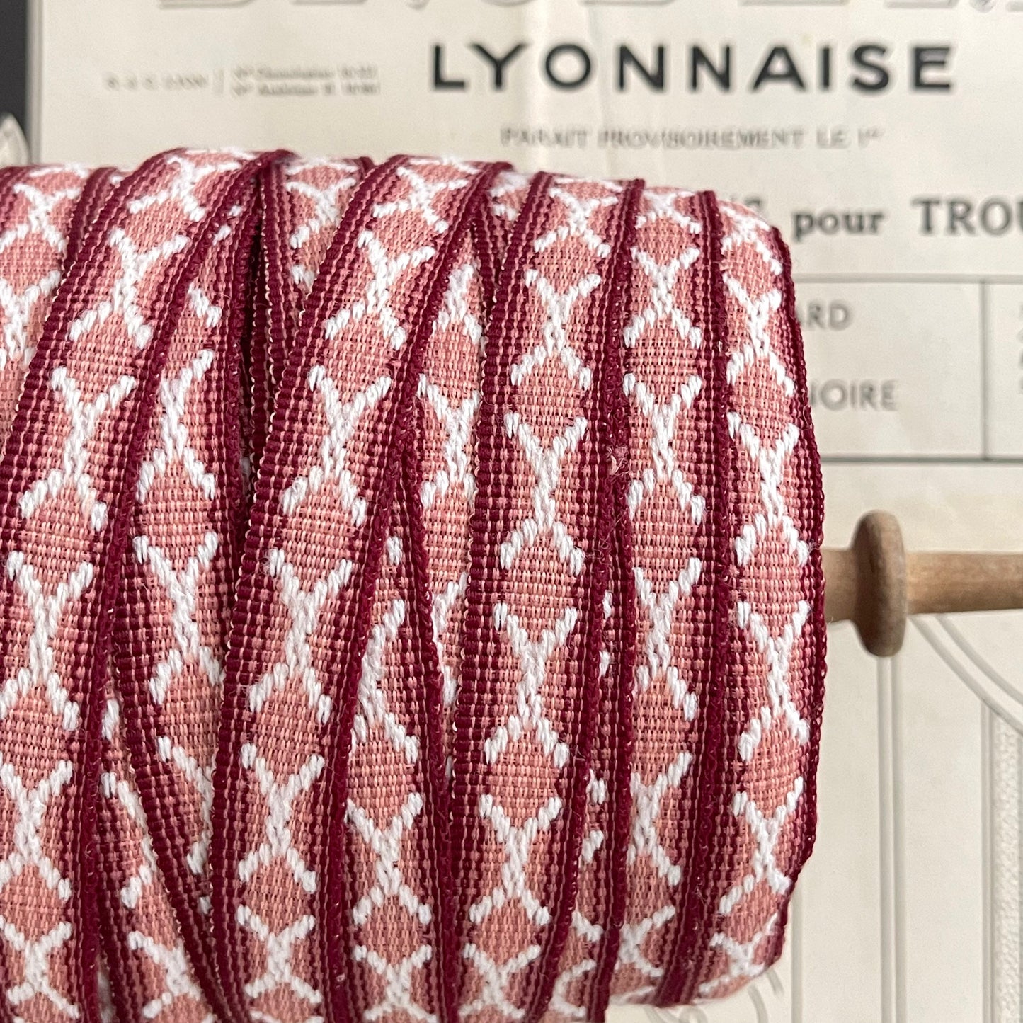 French Vintage Braid, Tape, Trim, Ribbon, New Old Stock