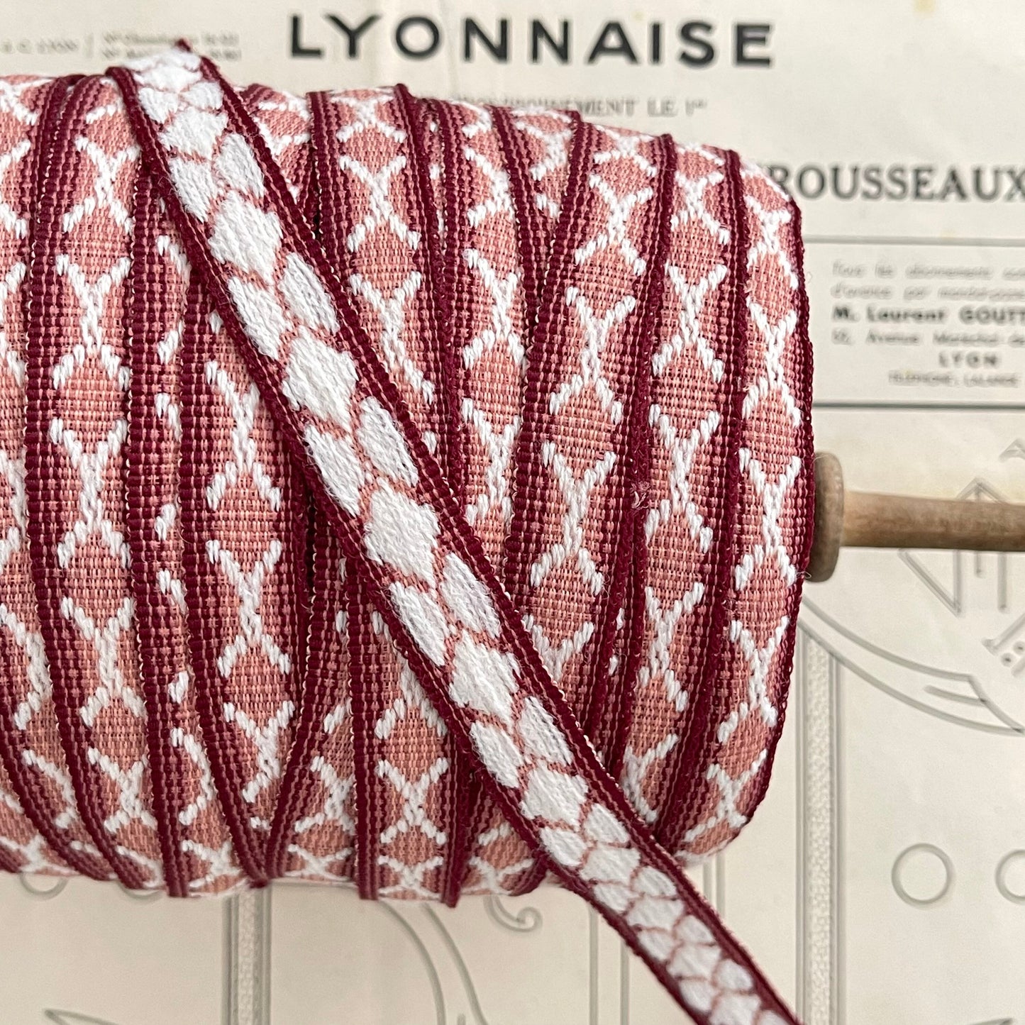 French Vintage Braid, Tape, Trim, Ribbon, New Old Stock