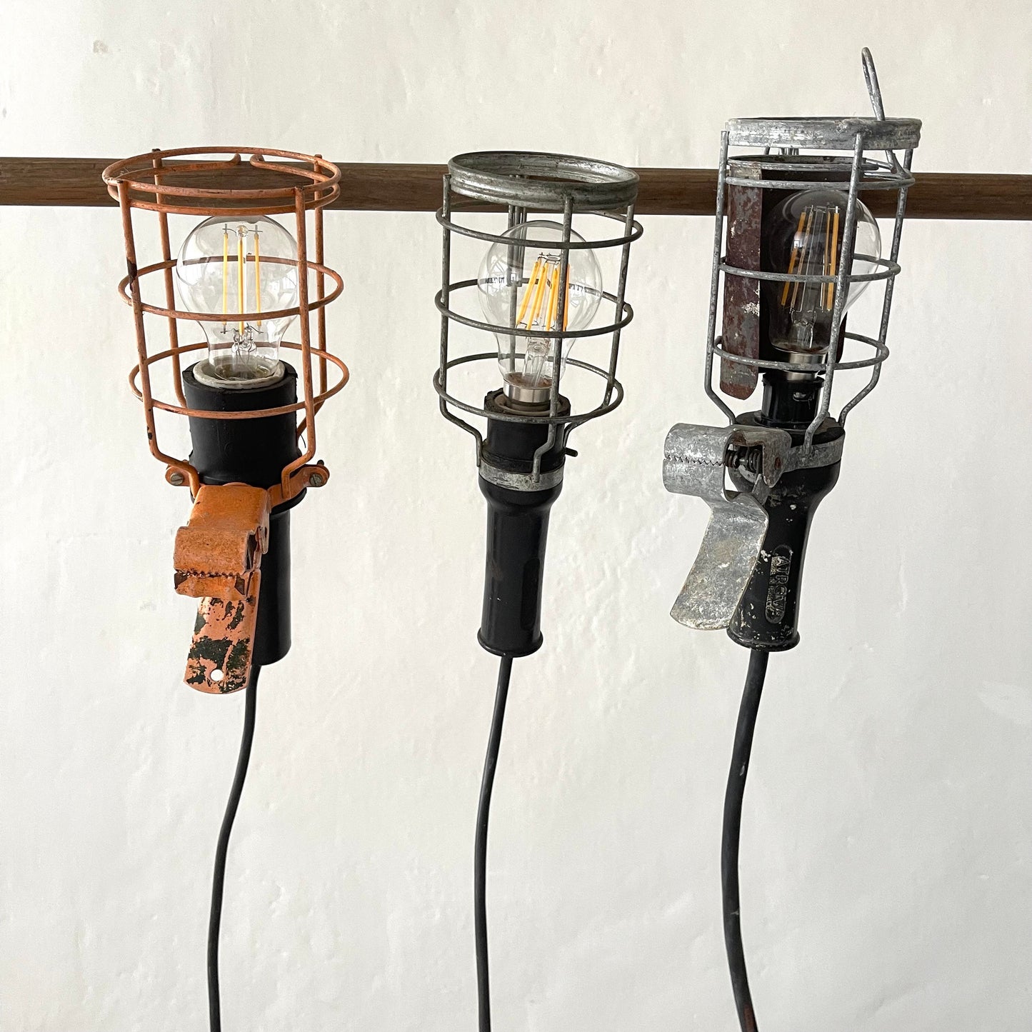 Choose! French Vintage Industrial Lead Lamp