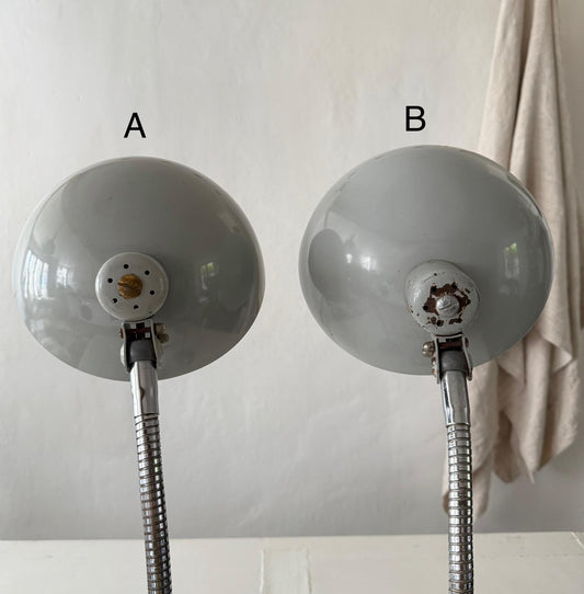 Fabulous Large French Vintage Atelier Desk Lamp
