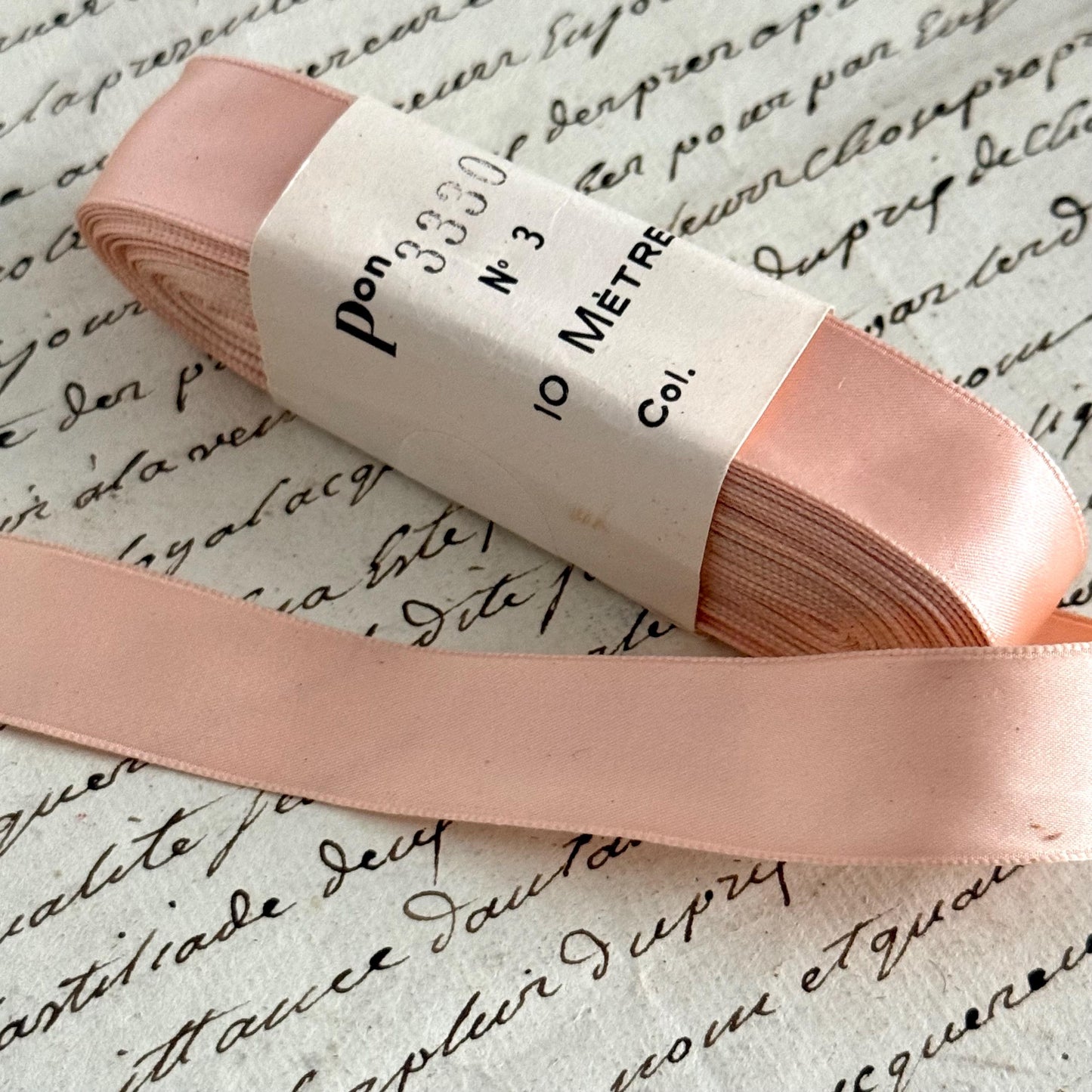 10 Meters French Vintage Lingerie Ribbon, Tape, Trim, Corset