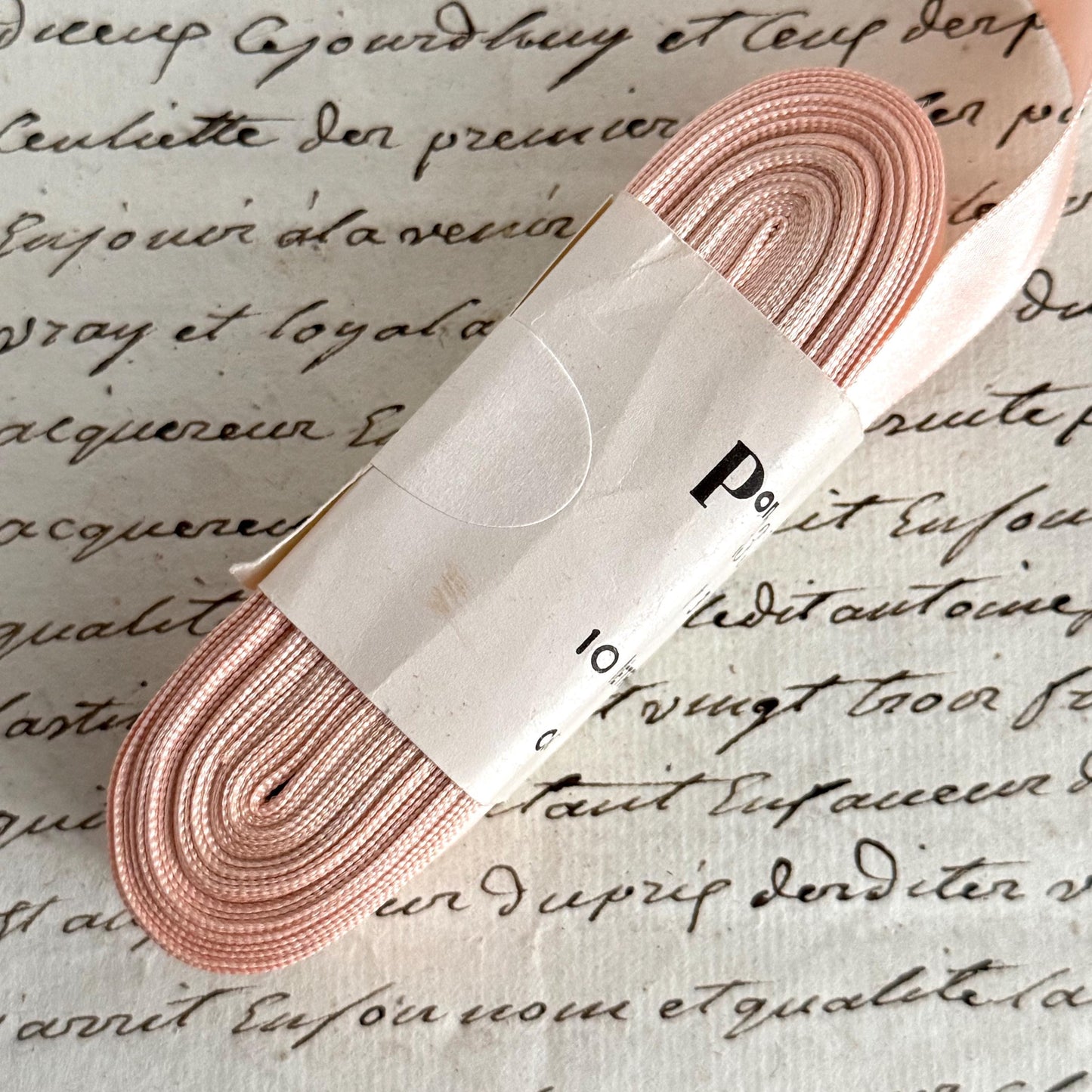 10 Meters French Vintage Lingerie Ribbon, Tape, Trim, Corset