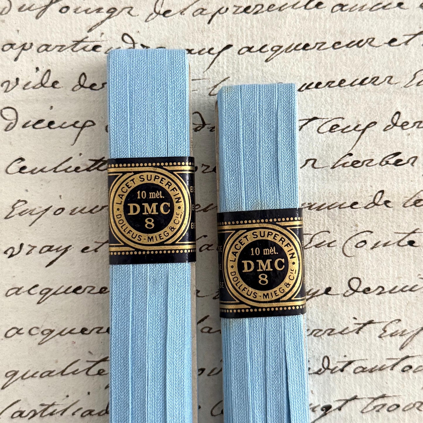 French Vintage DMC Lacet Superfin Ribbon