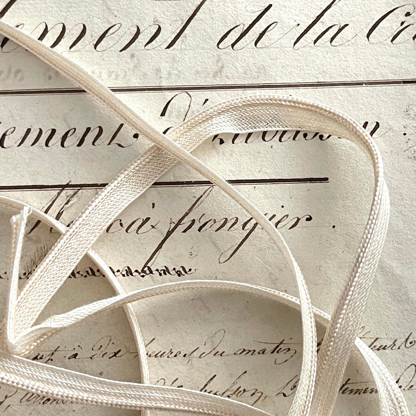5 Meters French Antique Trim, Piping, Passementerie