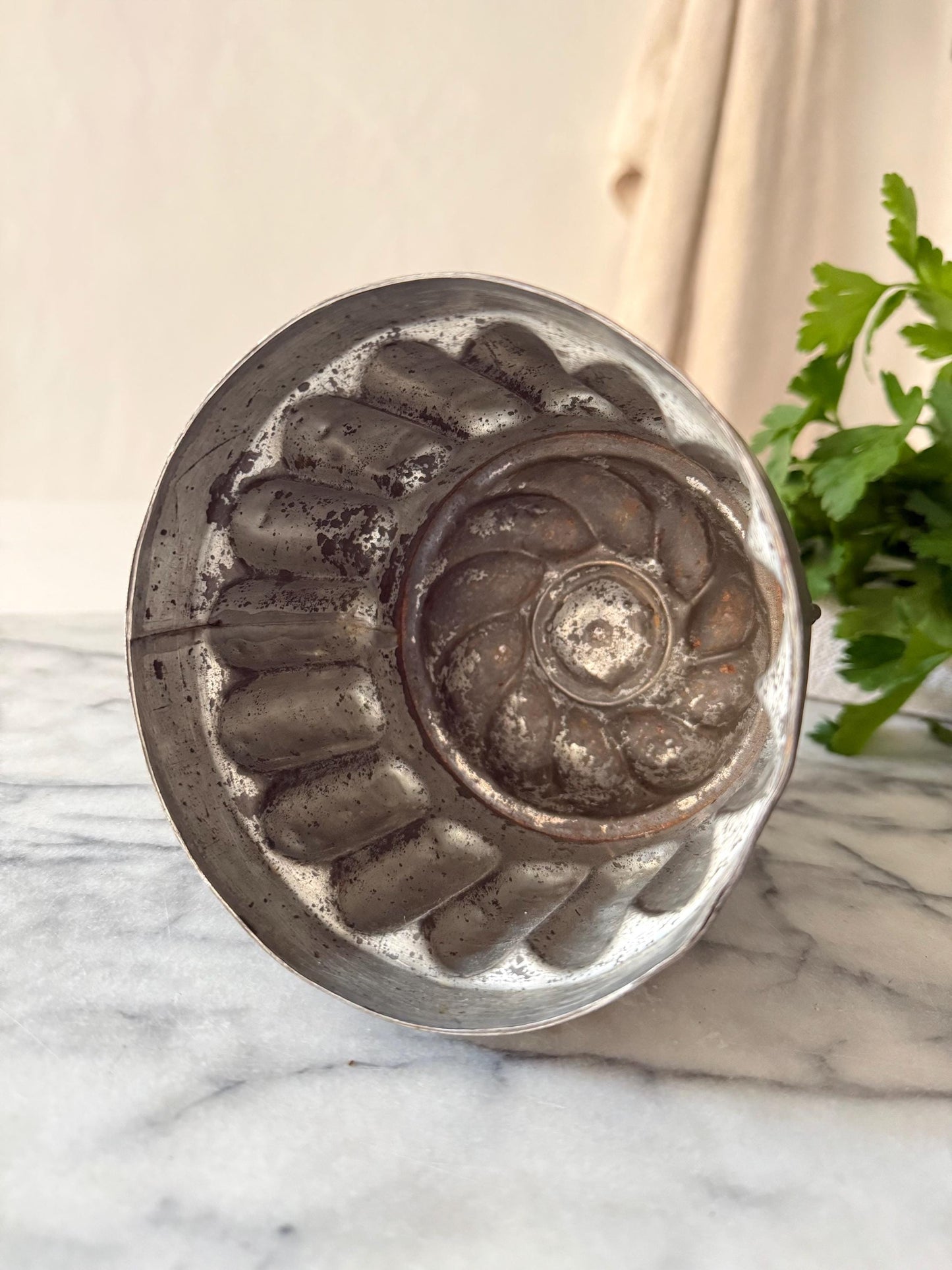 French Antique Ice Cream / Sorbet Mould, Jelly Mould