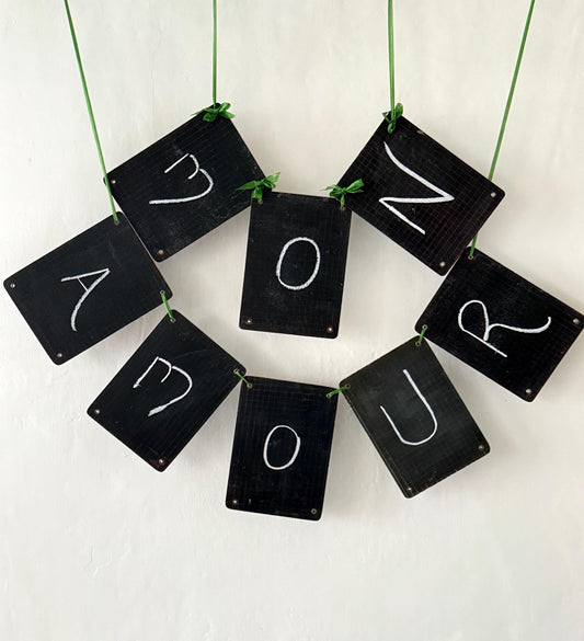 French Vintage Chalk Boards