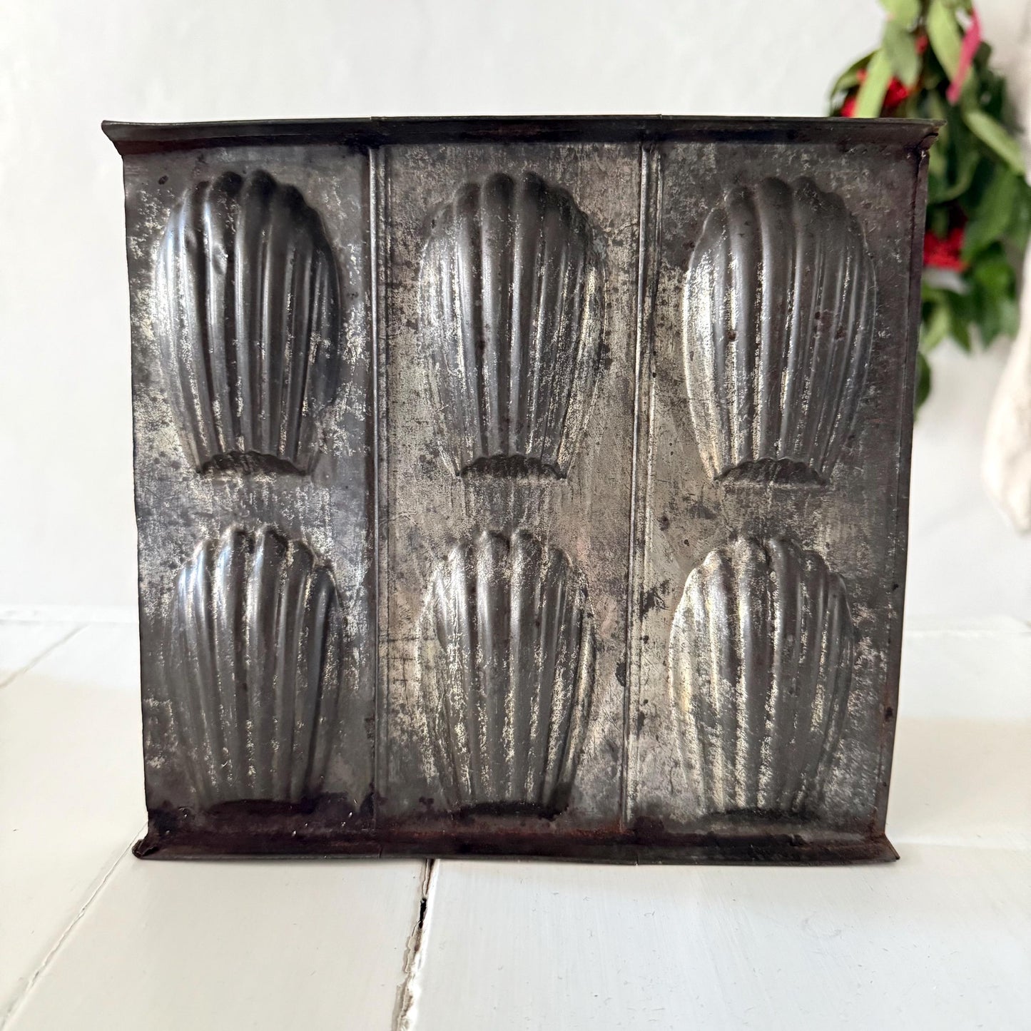 French Antique Madeleine Pan, Madeleine Mould, Cake Tin