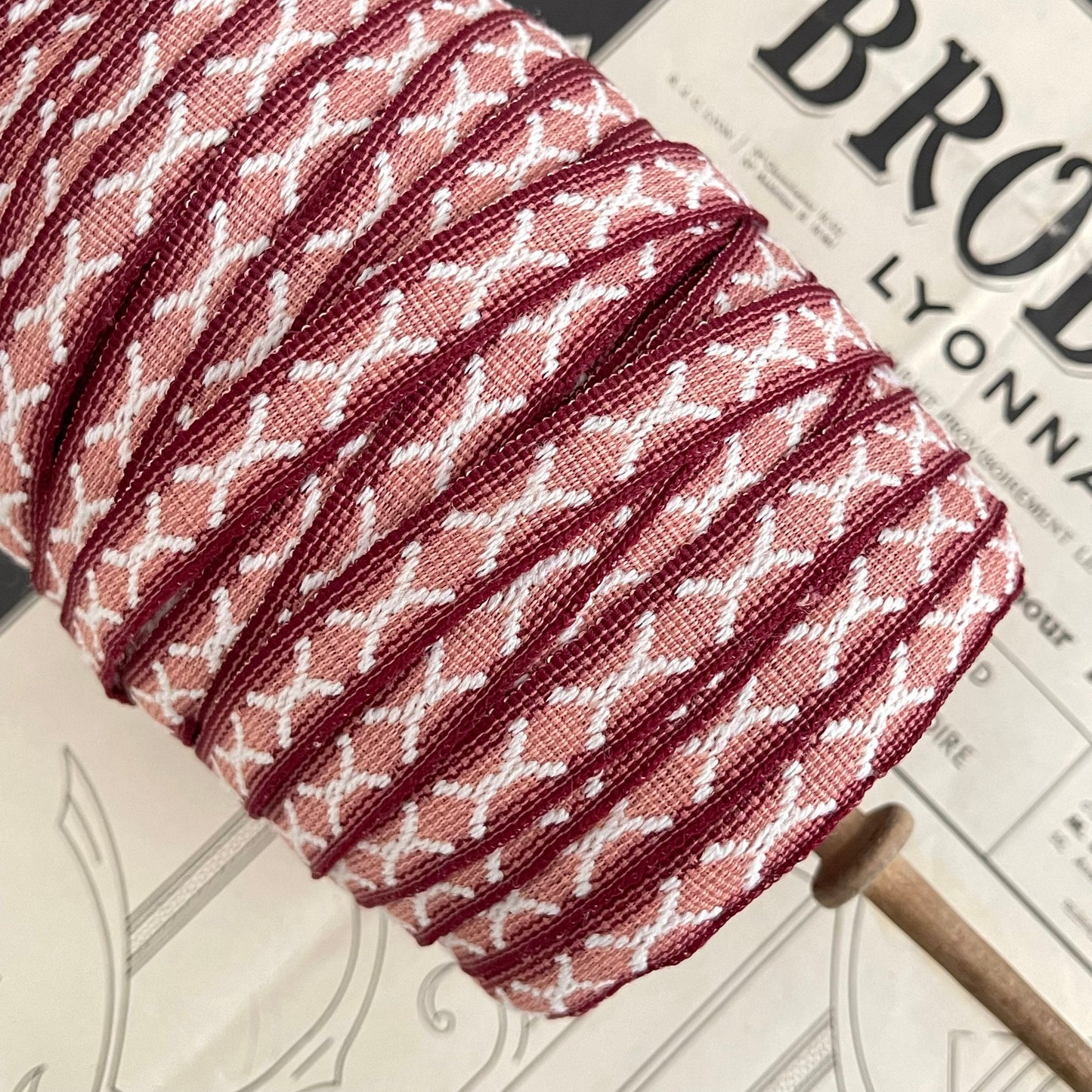 French Vintage Braid, Tape, Trim, Ribbon, New Old Stock